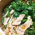 ほがら's cooksnap of when they made ほうれん草鍋.
