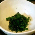 トモスケ's cooksnap of when they made ほうれん草の海苔和え白だしナムル.