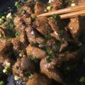 mapi0711's cooksnap of when they made しっとりふわふわ＊鶏レバーのおろし煮.