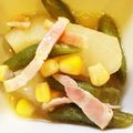 AKIRINREN's cooksnap of when they made 大根とベーコンのコンソメ煮.