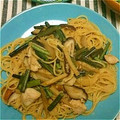トモミッフィー's cooksnap of when they made ささみと山菜の和パスタ.