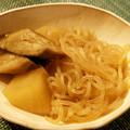 北海道伯爵's cooksnap of when they made 簡単 おかず 大根 ごぼう 白滝の 煮物.