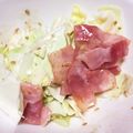 料理の女神's cooksnap of when they made キャベツ&ベーコン＊レンジでチンサラダ.