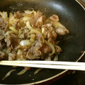 shippo55's cooksnap of when they made 砂肝と玉ねぎの野菜炒め.