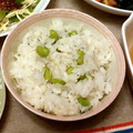 あひ0's cooksnap of when they made ♡冷凍枝豆としらすの簡単混ぜご飯♡.