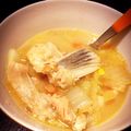 ロンドンごはん's cooksnap of when they made 鮭と野菜の味噌バタースープ.