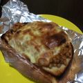 ゆかミニー's cooksnap of when they made ♡納豆キムチーズトースト♡.