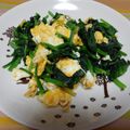 tamapo's cooksnap of when they made 簡単！美味しい！ほうれん草と卵の炒め.