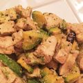 もかまあいな's cooksnap of when they made チキンとアボカドのガーリック炒め.