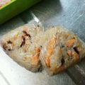 みつえぽん's cooksnap of when they made ♡鮭とチーズと塩昆布のおにぎり♡.