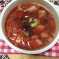 のりママ☆'s cooksnap of when they made 黒豆と秘伝豆のミネストローネ.