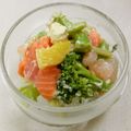 あっこ姉's cooksnap of when they made 魚介とコロコロ野菜のカラフルサラダ.