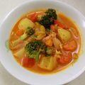 あっこ姉's cooksnap of when they made チキンとチーズと根菜たっぷりのスープ.