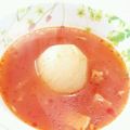 sweet_rose's cooksnap of when they made あまーい！新玉ねぎdeトマトスープ.