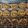 ☆ひまわり12☆'s cooksnap of when they made バレンタインに簡単友チョコビスケット♡.