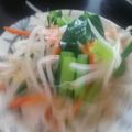ronnron's cooksnap of when they made 冷蔵庫のお掃除に美味しく『五目おひたし』.