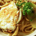 Mackeyﾏﾏ★'s cooksnap of when they made すき焼き風焼きうどん♪.