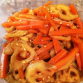 muse69's cooksnap of when they made 簡単！もう一品に蜂蜜と蓮根のきんぴら.