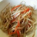 とんもんもん's cooksnap of when they made 人参ともやしのナムル.