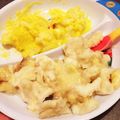 とろけい's cooksnap of when they made 離乳食中期～後期　コーンパンプディング.