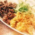 sky．72's cooksnap of when they made 簡単鶏そぼろご飯☆.
