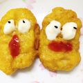 kumi0901's cooksnap of when they made ナゲットおばけ☆.
