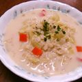よよっち♪'s cooksnap of when they made 押し麦と旬な野菜の簡単ミルクスープ.