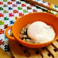 komutatata's cooksnap of when they made レンジ♡ほうれん草とベーコンの巣ごもり風.