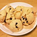 take♪aki♪'s cooksnap of when they made HM＆ヨーグルト☆さくほろチョコスコーン.