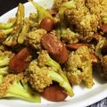 yocchi424's cooksnap of when they made カリフラワーのカレーマヨ炒め.