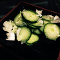 myacooking's cooksnap of when they made ズボラ！きゅうりとネギのごま油あえ.