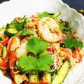 うさぽんぽん♪'s cooksnap of when they made 海老のエスニック春雨サラダ.