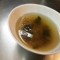 由起丸's cooksnap of when they made 簡単！ ごぼう 椎茸 ワカメの お吸い物.