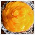 あすぱらとにく's cooksnap of when they made サクサク！りんごと桃のカスタードタルト.