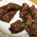 料理わ苦手's cooksnap of when they made ☺お弁当にも☆簡単♪ピーマンの牛肉巻き☺.