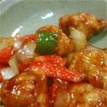Mダッシュ☆'s cooksnap of when they made ＊リメイク＊冷凍唐揚げで酢鶏＊.