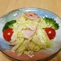 つきうき's cooksnap of when they made キャベツの大量消費術！！魚肉ソーセージ編.