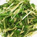 クック8FU3IF☆'s cooksnap of when they made 水菜と大根のシャキシャキサラダ.
