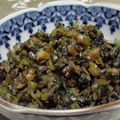 犬のハナチャン's cooksnap of when they made 大根(かぶ）の葉の常備菜.