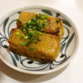 あきゆりな's cooksnap of when they made 厚揚げの味噌マヨ焼き.
