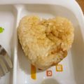 mutsu55's cooksnap of when they made ❤保育園のおやつ❤きつねおにぎり.