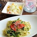 maytan555's cooksnap of when they made アボカドのバジルソースパスタ♡.