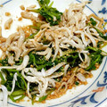 amjkao's cooksnap of when they made ☆豆苗＆しらすで!!さっぱりおひたし☆彡.