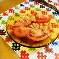 komutatata's cooksnap of when they made *トマトのポテチサラダ*.