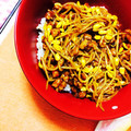 MAR1K01014's cooksnap of when they made もやしと挽き肉だけ＊簡単あんかけ.