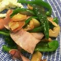 ティナたま's cooksnap of when they made ピーマンのきんぴら　にんにく風味.