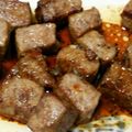 スイカが好物's cooksnap of when they made サイコロステーキソース.
