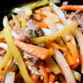 クックGD0TYG☆'s cooksnap of when they made 大根の皮のきんぴら.