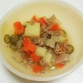 deco27's cooksnap of when they made ＊離乳食後期＊ 栄養満点！肉じゃか.