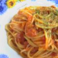はっぴーはりぼ's cooksnap of when they made 缶☆CANパスタ～トマトとツナとチーズ～.